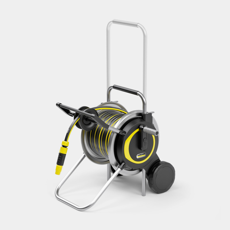 Karcher Chariot Devidoir HT 5.20 M Set Tuyau de 20 m en Metal, Karcher Kobleo