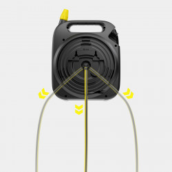 Karcher Devidoir Compact HBX 2.10, Tuyau de 10 m, Fixation Murale, Karcher Kobleo