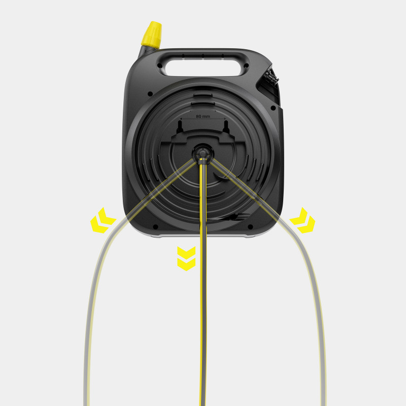 Karcher Devidoir Compact HBX 2.10, Tuyau de 10 m, Fixation Murale, Karcher Kobleo