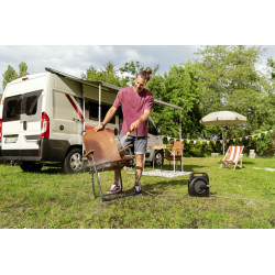 Karcher Devidoir Compact HBX 2.10, Tuyau de 10 m, Fixation Murale, Karcher Kobleo