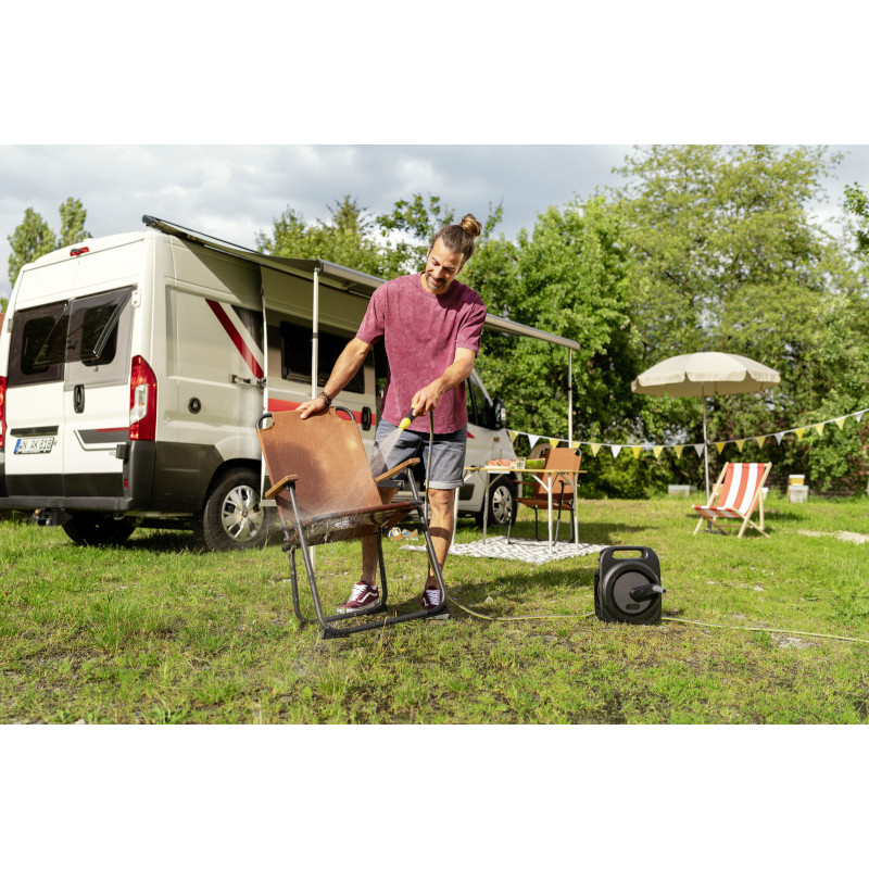 Karcher Devidoir Compact HBX 2.10, Tuyau de 10 m, Fixation Murale, Karcher Kobleo