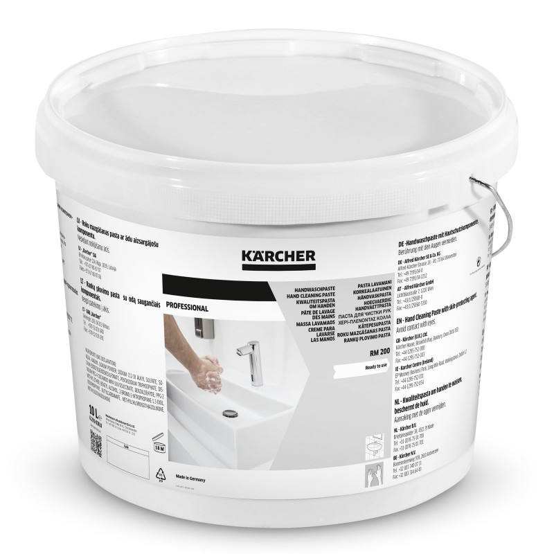 Karcher Pate Lavante pour les Mains RM 200 Bidon de 10 L, Karcher Kobleo