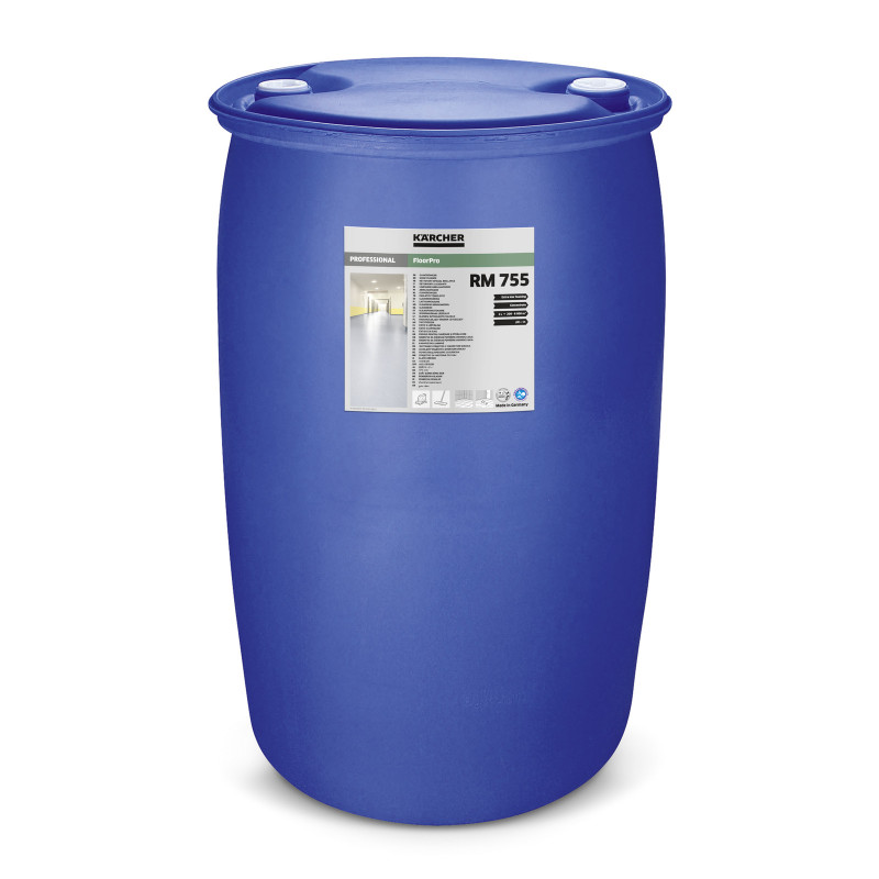 Karcher Nettoyant pour Sol Brillant FloorPro RM 755 Bidon 200 L, Karcher Kobleo