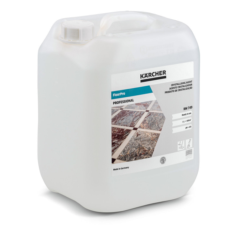 Karcher Agent de Cristallisation FloorPro RM 749 Bidon de 10 L, Karcher Kobleo