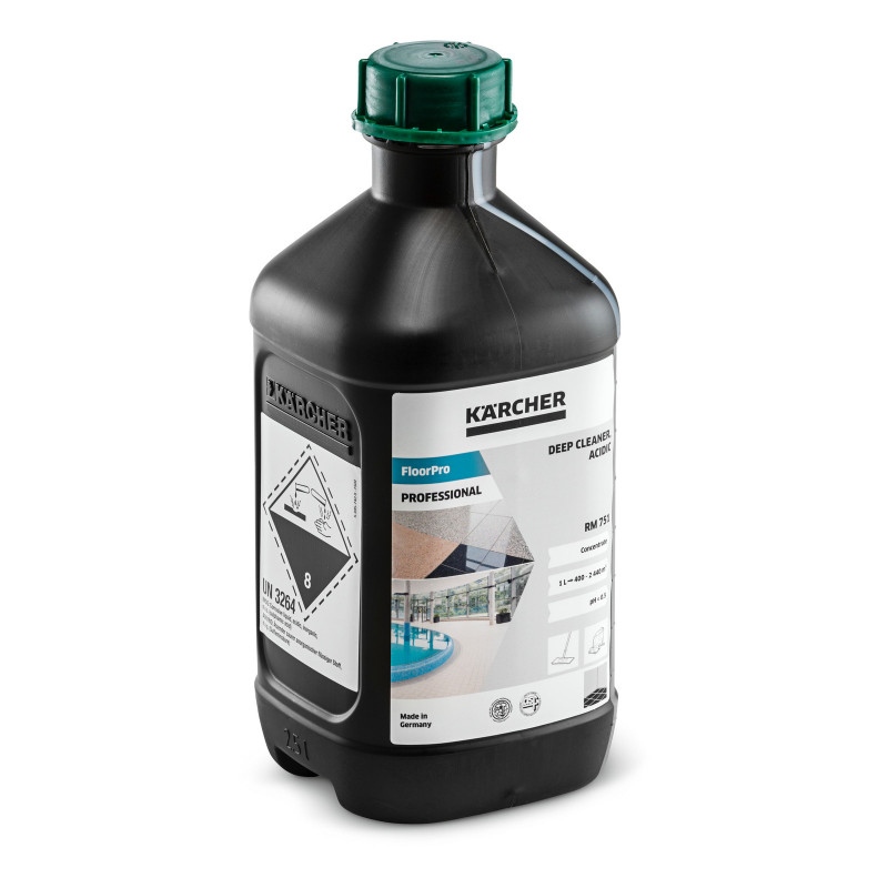 Karcher Detergent en Profondeur FloorPro RM 751 Bidon de 2.5 L, Karcher Kobleo