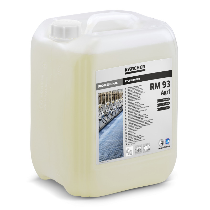 Karcher Nettoyant de Surfaces PressurePro Acide RM 93 Agri 10 L, Karcher Kobleo