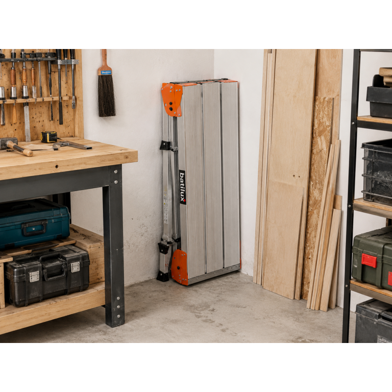 Plateforme Banc du Platrier en Aluminium Pliable, Escalux