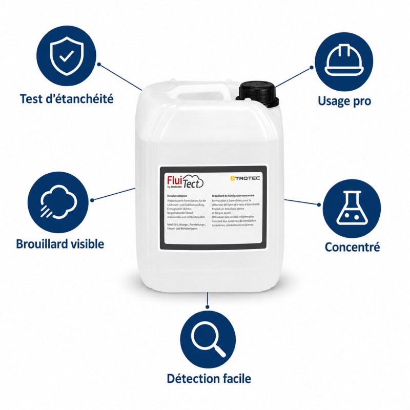 Sovelor Concentre Fumigene FluiTect 5 L Pro, Sovelor Kobleo