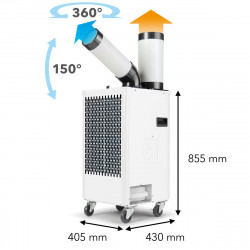 Sovelor Climatiseur Mobile Spotcool PT 2700 SP Pro, Sovelor Kobleo