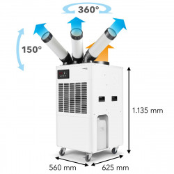 Sovelor Climatiseur Mobile Spotcool PT 5300 SP Pro, Sovelor Kobleo