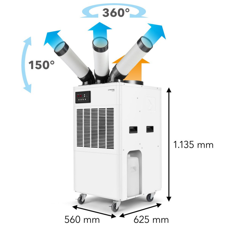 Sovelor Climatiseur Mobile Spotcool PT 5300 SP Pro, Sovelor Kobleo