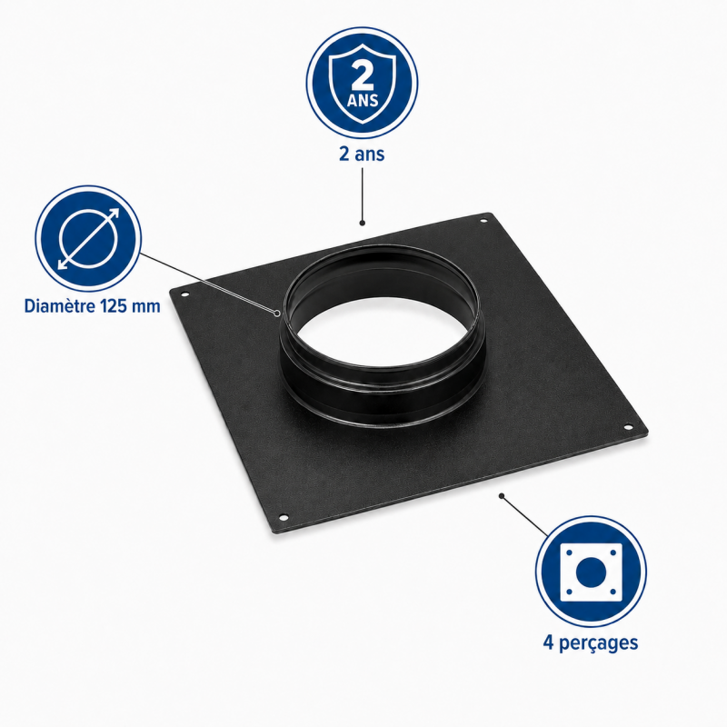 Sovelor Adaptateur de Gaine pour Deshumidificateur Pro, Sovelor Kobleo