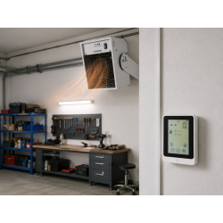 Sovelor Unité de commande à distance ACC92 Sovelor pour chauffages TR 3D et TR 9D Kobleo