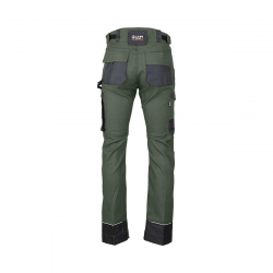 Pantalon travail stretch renforcé LMA 1861 MEMORY T44 multipoches Kobleo