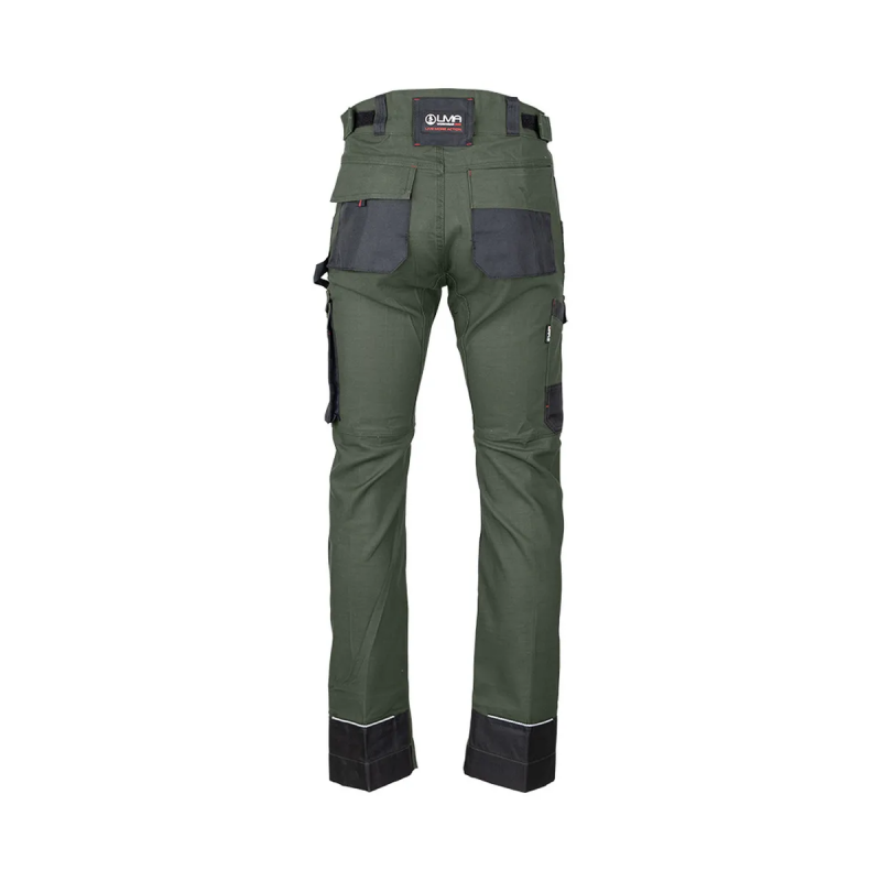 Pantalon travail stretch renforcé LMA 1861 MEMORY T44 multipoches Kobleo