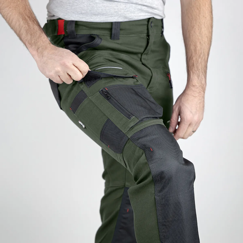 Pantalon travail stretch renforcé LMA 1861 MEMORY T44 multipoches Kobleo