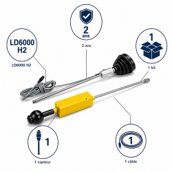 Sovelor Capteur de Sol LD6000 H2 avec Kit Pompe, Sovelor Kobleo