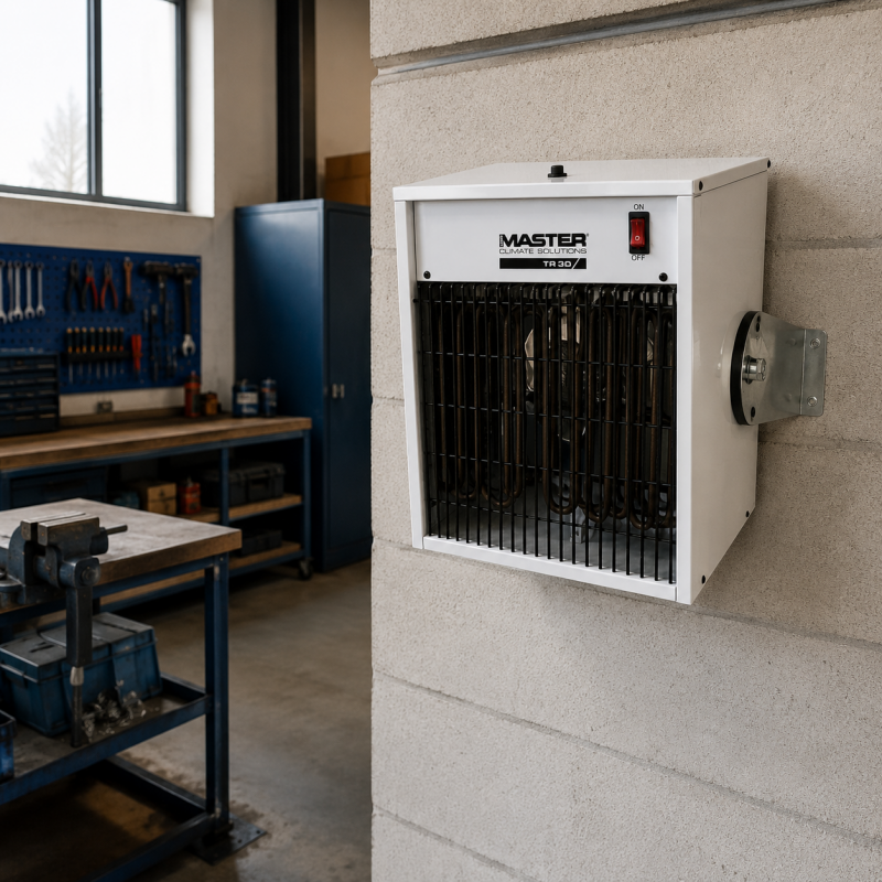 Sovelor Chauffage Electrique Mural Soufflant 3,3 kW, en Metal Etanche, Sovelor Kobleo