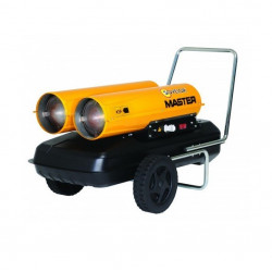 Sovelor Chauffage Air pulsé mobile sur roues au fuel 88kW combustion directe B Kobleo