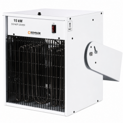Sovelor Chauffage Electrique Mural 15 kW Triphase, en Metal Etanche, Sovelor Kobleo