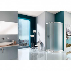 Samo Paroi douche 1/4 rond ouverture latérale coulissante 865-895cm Europa Kobleo