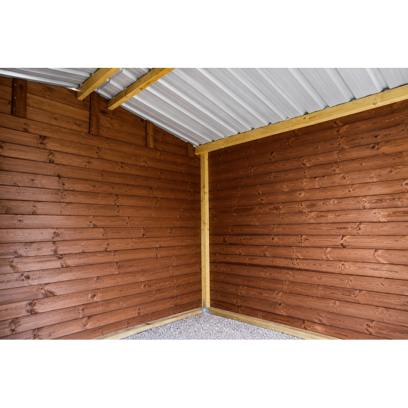 Habrita Foresta Abri de Jardin en Bois Thermochauffee THT 24,30 m2 et 28 mm, Foresta Kobleo