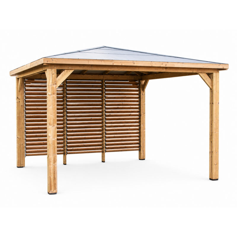 Habrita Foresta Pool House en Bois Thermochauffee THT 12,32 m2 Ventelles, Foresta Kobleo