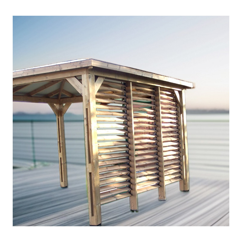 Habrita Foresta Pool House en Bois Thermochauffee THT 12,32 m2 Ventelles, Foresta Kobleo