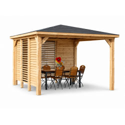 Habrita Foresta Pool House en Bois Thermochauffee THT 12,32 m2 2 Ventelles, Foresta Kobleo