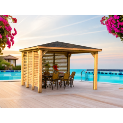 Habrita Foresta Pool House en Bois Thermochauffee THT 12,32 m2 2 Ventelles, Foresta Kobleo