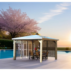 Habrita Foresta Pool House en Bois Thermochauffee THT 12,32 m2 2 Ventelles, Foresta Kobleo