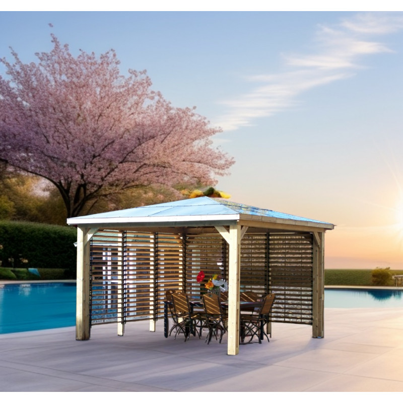 Habrita Foresta Pool House en Bois Thermochauffee THT 12,32 m2 2 Ventelles, Foresta Kobleo