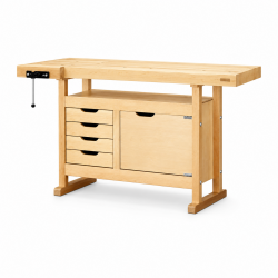 Outifrance Établi bois Outifrance 1,50 m avec caisson Kobleo