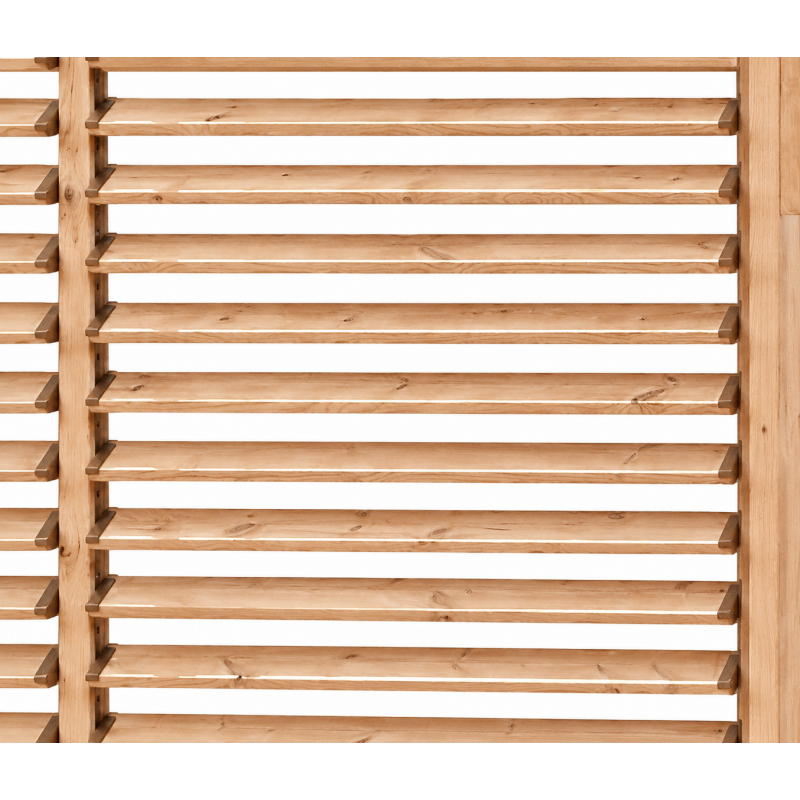 Habrita Foresta Pergola en Bois Thermochauffee THT 10,67 m2 Ventelles Inox, Foresta Kobleo