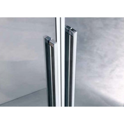 Samo Porte douche coulissante 4 panneaux 197 201cm ACRUX Kobleo