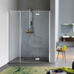 Samo Paroi douche 3 panneaux centrale pivotante 116-120cm Droite ZENITH Kobleo