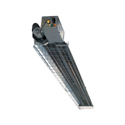 Sovelor Chauffage Radiant a Tube Infrarouge au Gaz 46,4 kW, 9460 mm, Sovelor Kobleo