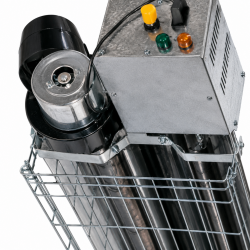 Sovelor Chauffage Radiant a Tube Infrarouge au Gaz Propane 36 kW, Sovelor Kobleo