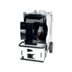 Generateur d Air Chaud Mobile 144,7 kW sans Bruleur, en Acier, Sovelor