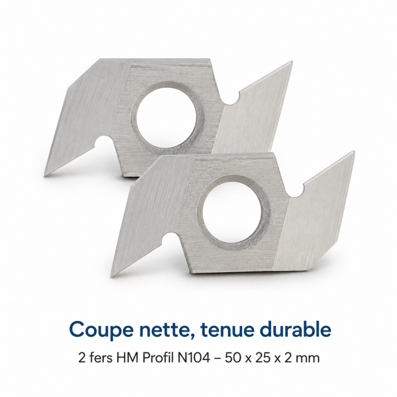 Leman 2 Fers Profil N104 50x25x2 mm LEMAN Kobleo