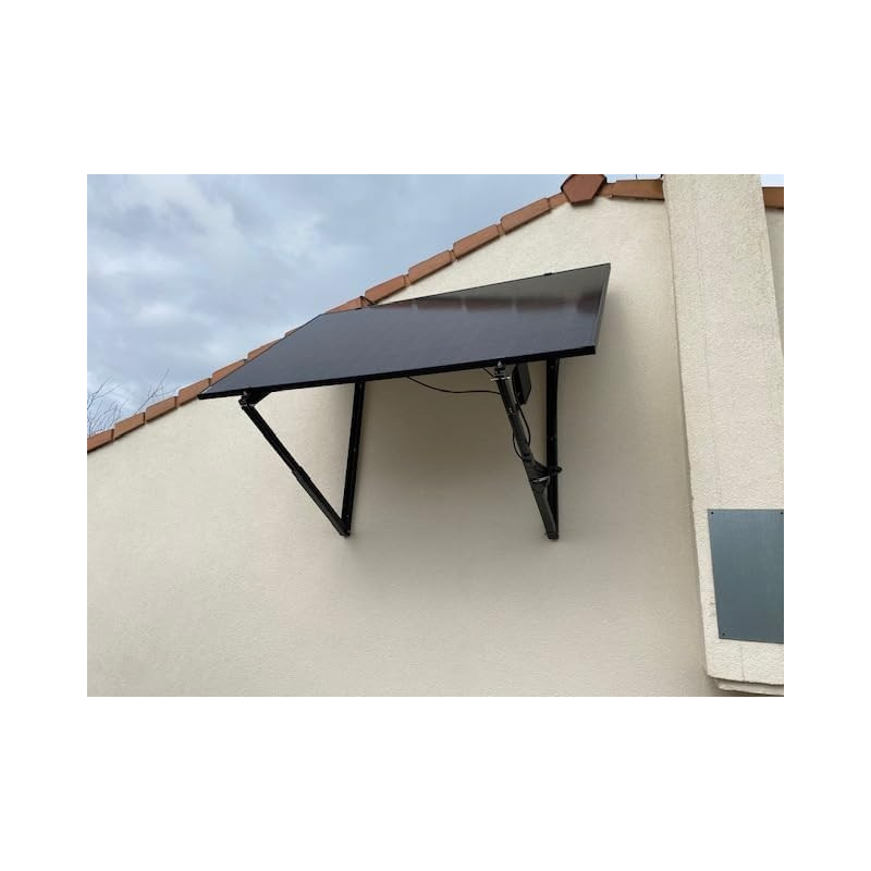 Mecafer Kit Panneau Solaire Bifacial 1000W Plug and Play 2 Panneaux, Mecafer Kobleo