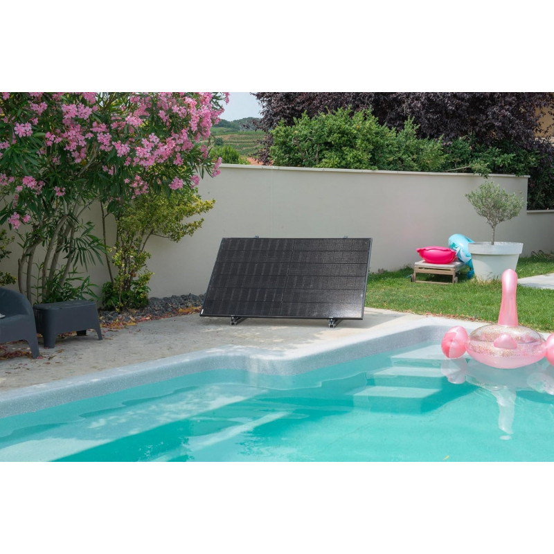 Mecafer Kit Panneau Solaire Bifacial 1000W Plug and Play 2 Panneaux, Mecafer Kobleo