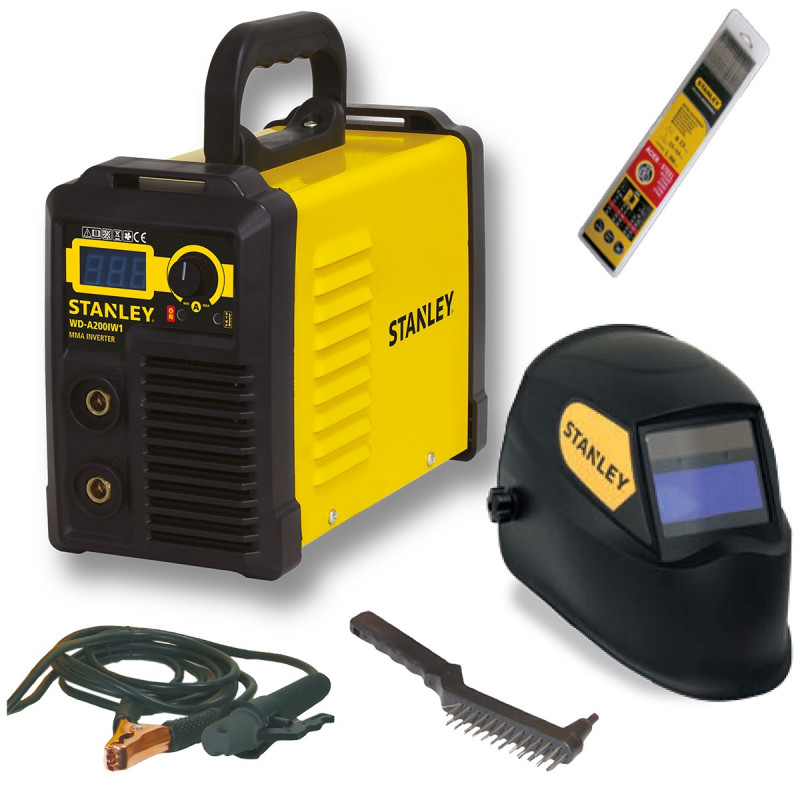 Mecafer Poste a Souder Inverter MMA 160A Kit Cagoule LCD et TIG Lift, Mecafer Kobleo