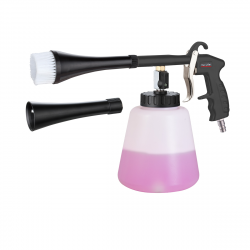 Mecafer Pistolet Nettoyeur Pneumatique Turbo Godet de 600 ml 6 8 bar, Mecafer Kobleo