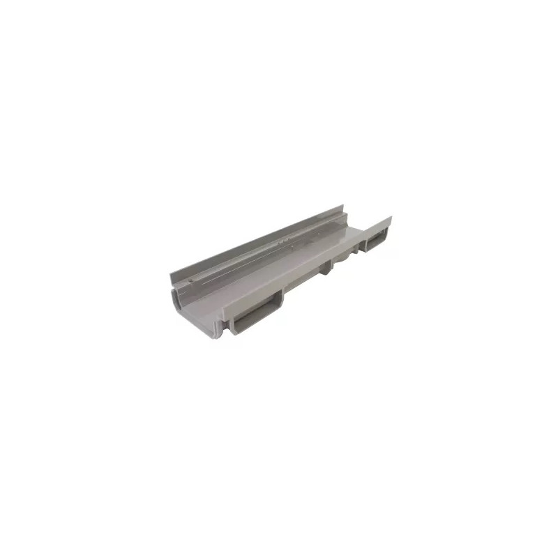 Nicoll Caniveau bas CONNECTO® Nicoll CAB773 classe A15 gris clair 500mm Kobleo