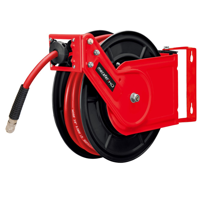 Mecafer Enrouleur Automatique de Tuyau a Air Comprime Poids 7.94 kg, Mecafer Kobleo