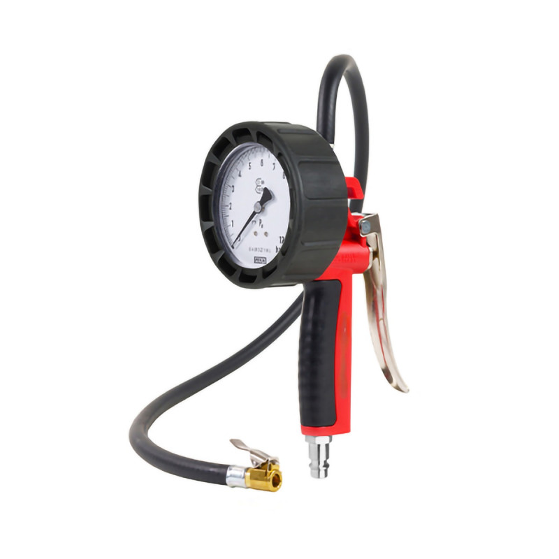 Mecafer Poignee de Gonflage Pneumatique Pro 12 bar Poids 0.58 kg, Mecafer Kobleo