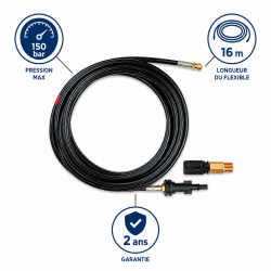 Mecafer Kit de Debouchage Canalisation pour Nettoyeur Haute Pression, Mecafer Kobleo