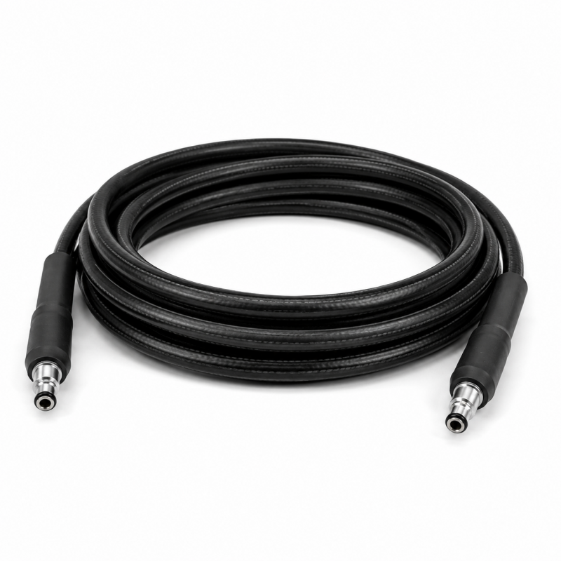Mecafer Tuyau Renforce pour Nettoyeur Haute Pression Coloris Noir, Mecafer Kobleo