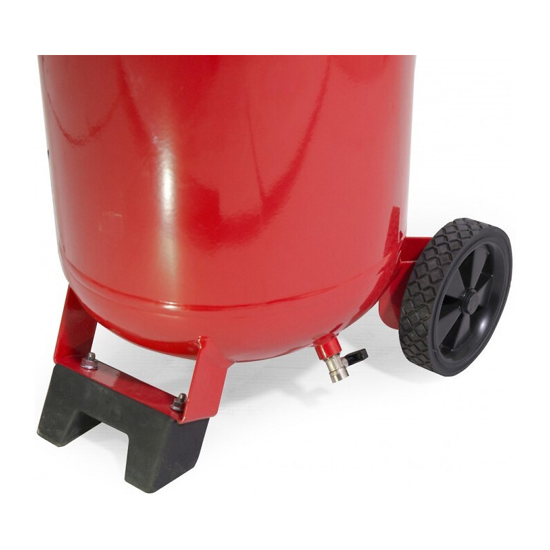 Mecafer Compresseur 2 HP 10 bar Cuve de 50 L Aspiration 230 L par min, Mecafer Kobleo